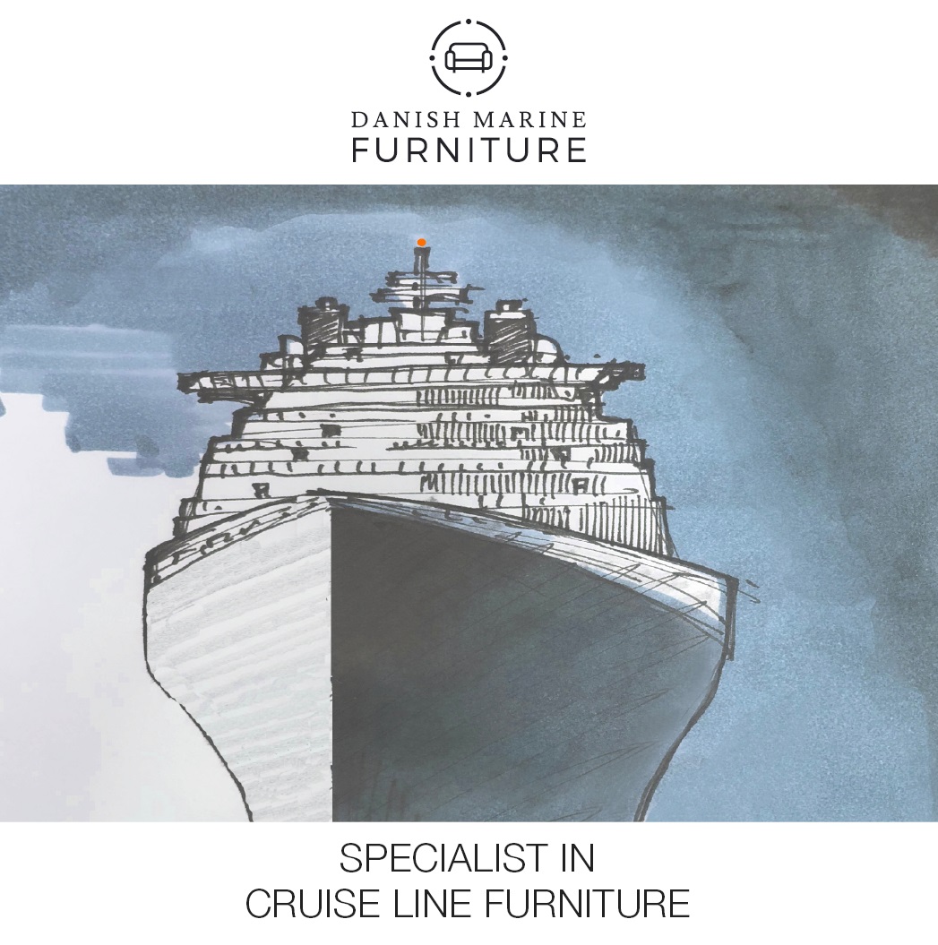 Cruise line danish marine furniture